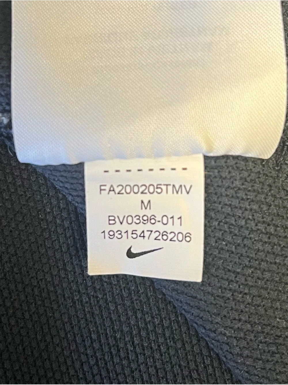 Nike Golf Dri-FIT Men's Gray 1/4 Zip Pullover Medium Lightweight Athletic